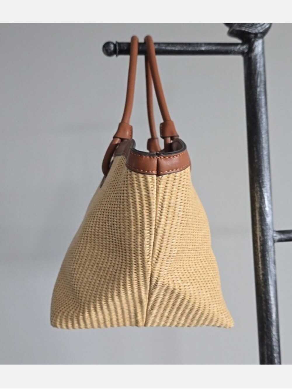 Tuckernuck Raffia Brett Tote - Picture 3 of 6